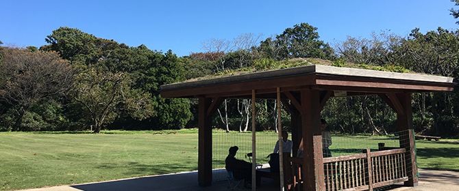 石川県加賀市にある橋立自然公園 石川県加賀市にある橋立自然公園